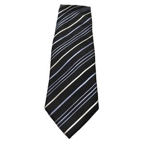 New Hugo Boss 100% Silk Striped Tie